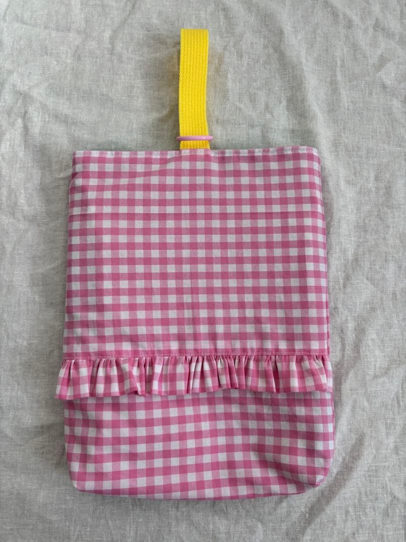 【mana☺︎】　レッスンバッグ　上履き入れ　お着替え袋