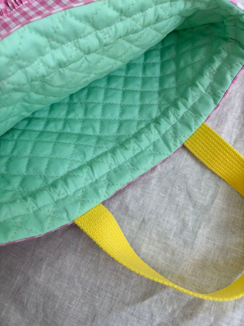 【mana☺︎】　レッスンバッグ　上履き入れ　お着替え袋