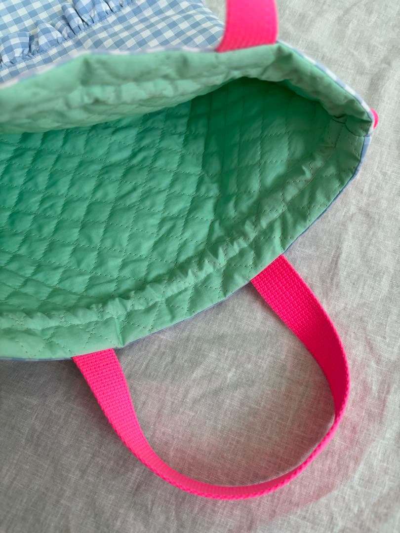 【mana☺︎】　レッスンバッグ　上履き入れ　お着替え袋