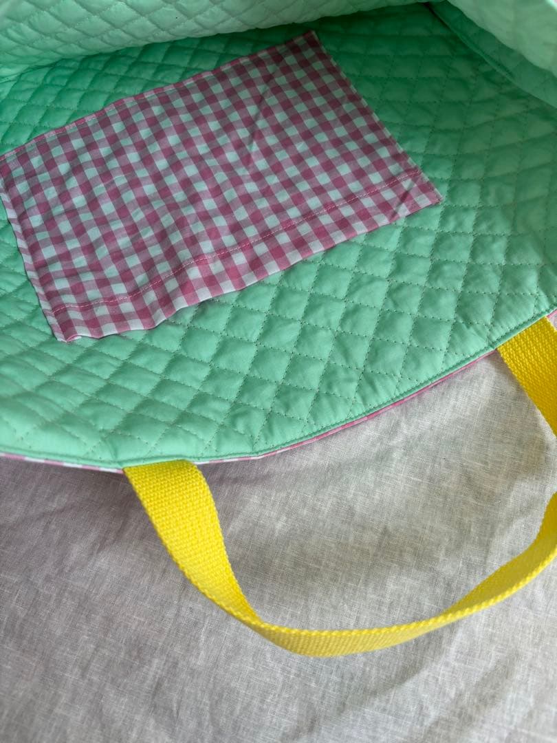 【mana☺︎】　レッスンバッグ　上履き入れ　お着替え袋