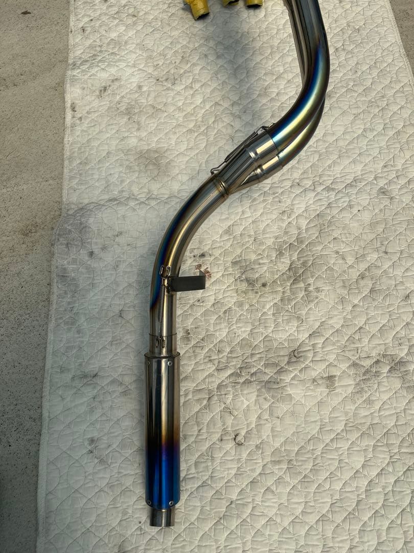 CBX400f サタケチタンマフラー45φ ノーカット