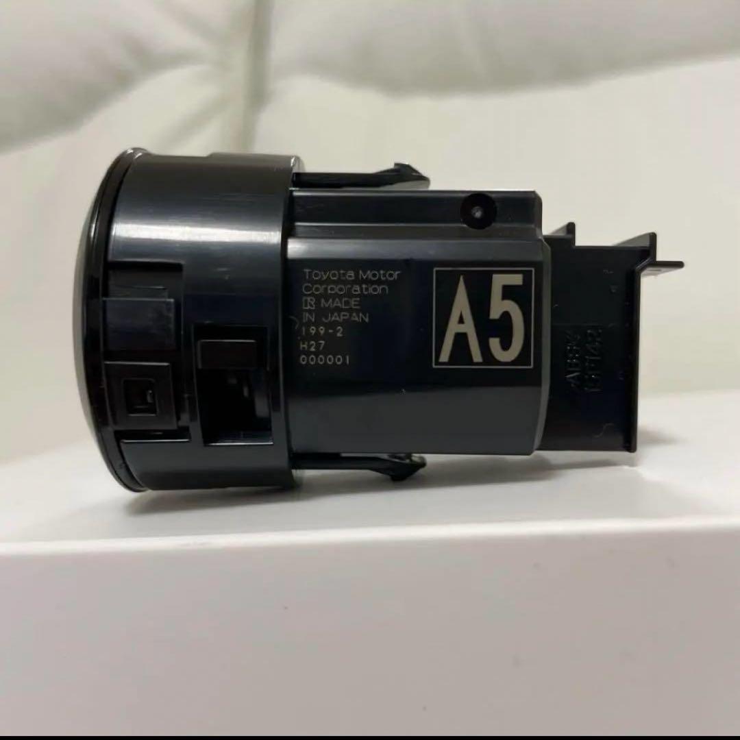 新品未使用☆現行レクサス 逆反りスタートスイッチ☆スカイブルー打ち替え済み