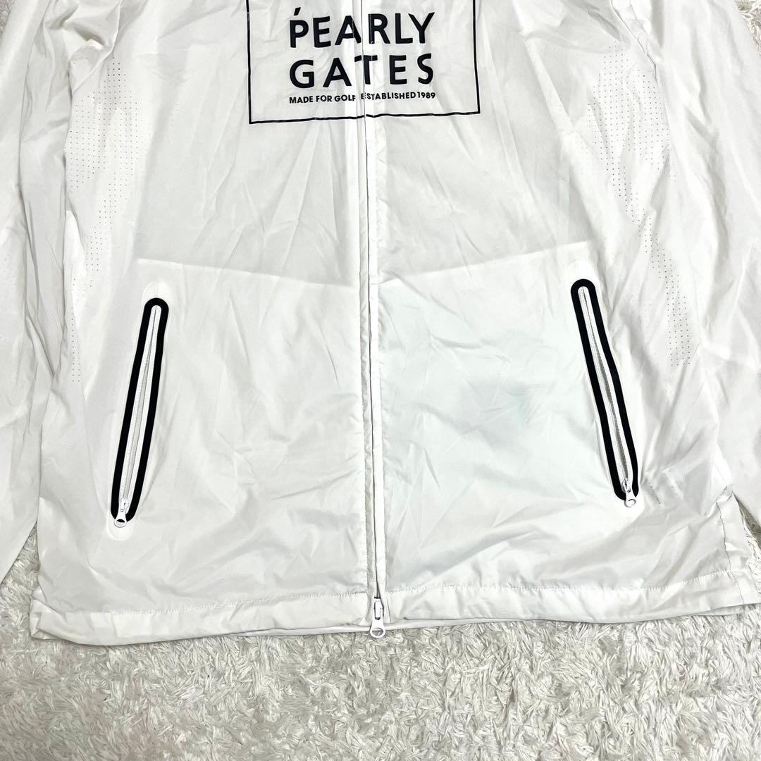 ✨希少✨パーリーゲイツ ナイロンジャケット フード付き 薄手 ジップアップ XL