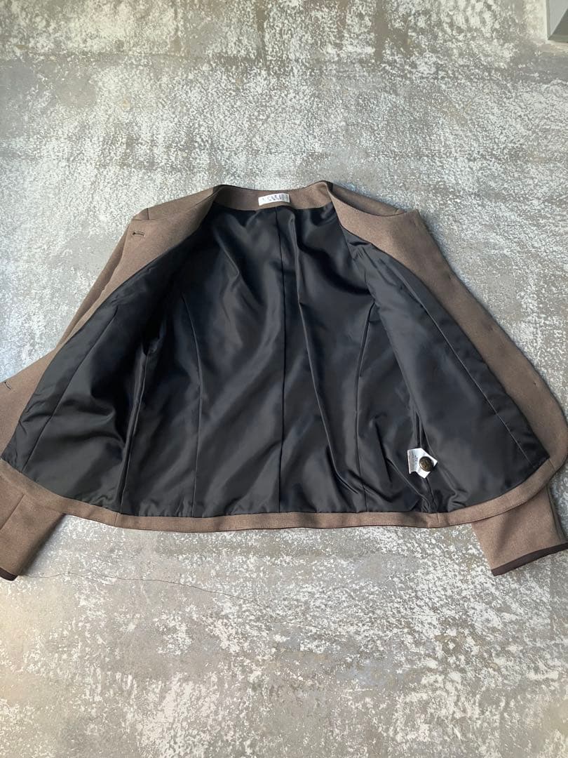 エル アンノアール 卒服 160 女の子 5点セット茶色 ブラウン チェック