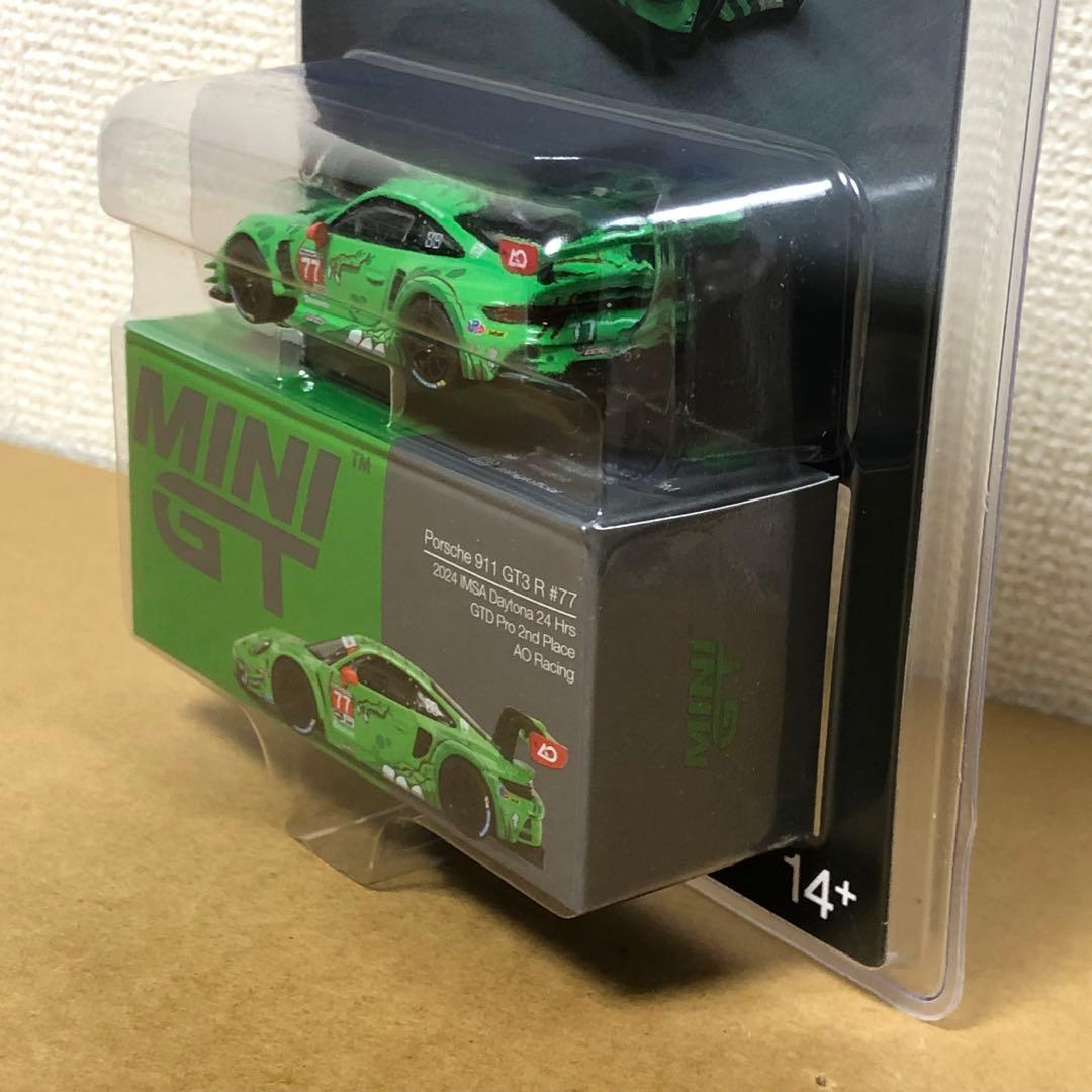 MINI GT ミニGT 889　PORSCHE 911 GT3 R　#77