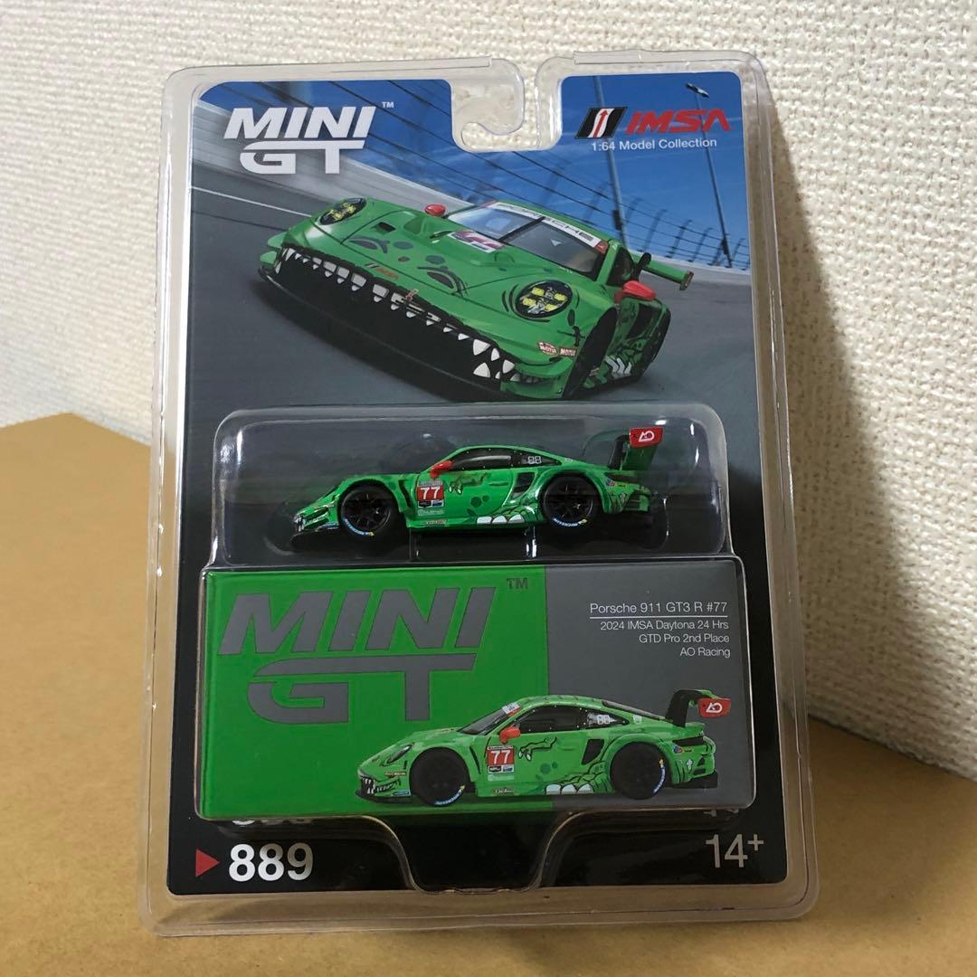 MINI GT ミニGT 889　PORSCHE 911 GT3 R　#77