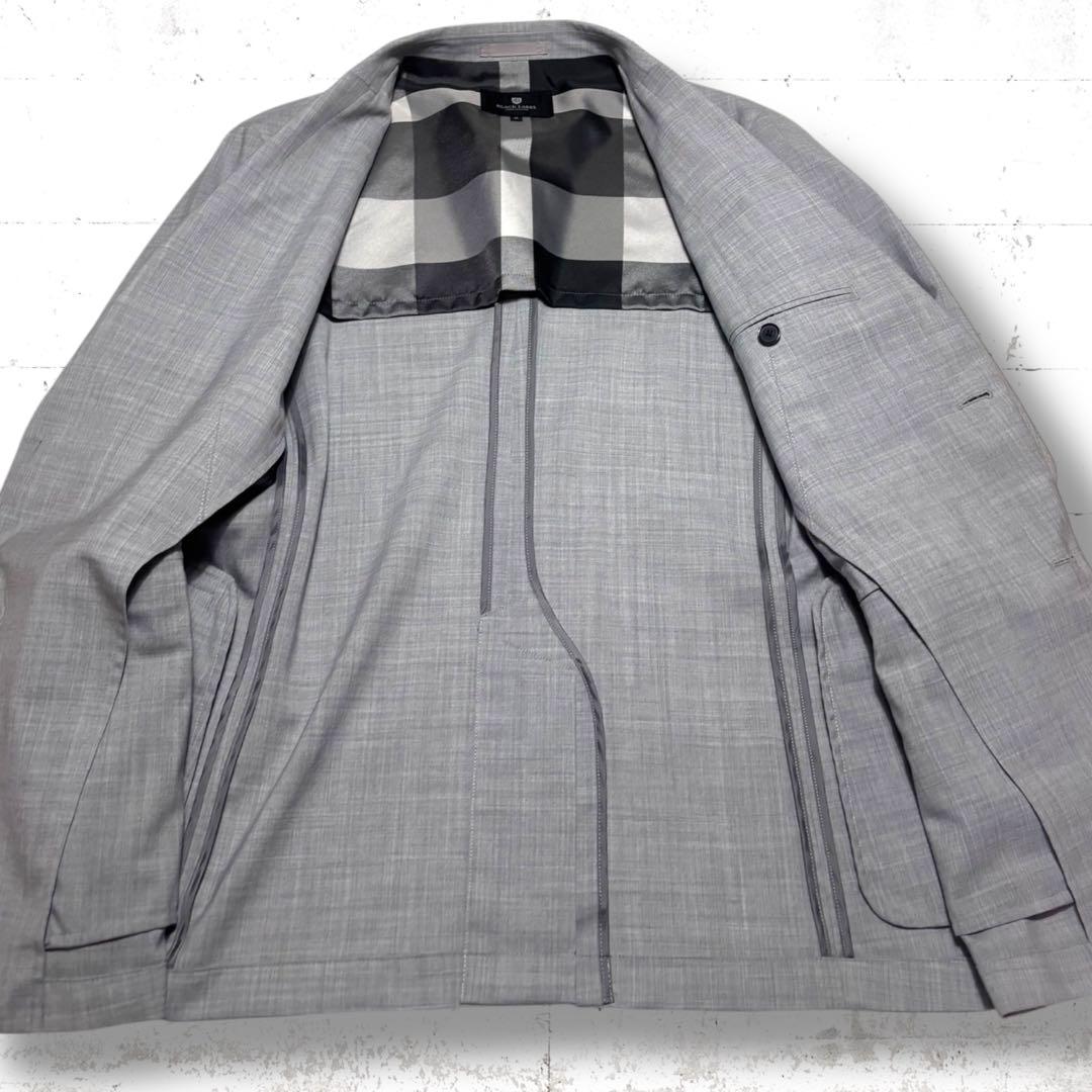 極美品　ブラックレーベルクレストブリッジ　 ウール　アンコン　ジャケット　2B