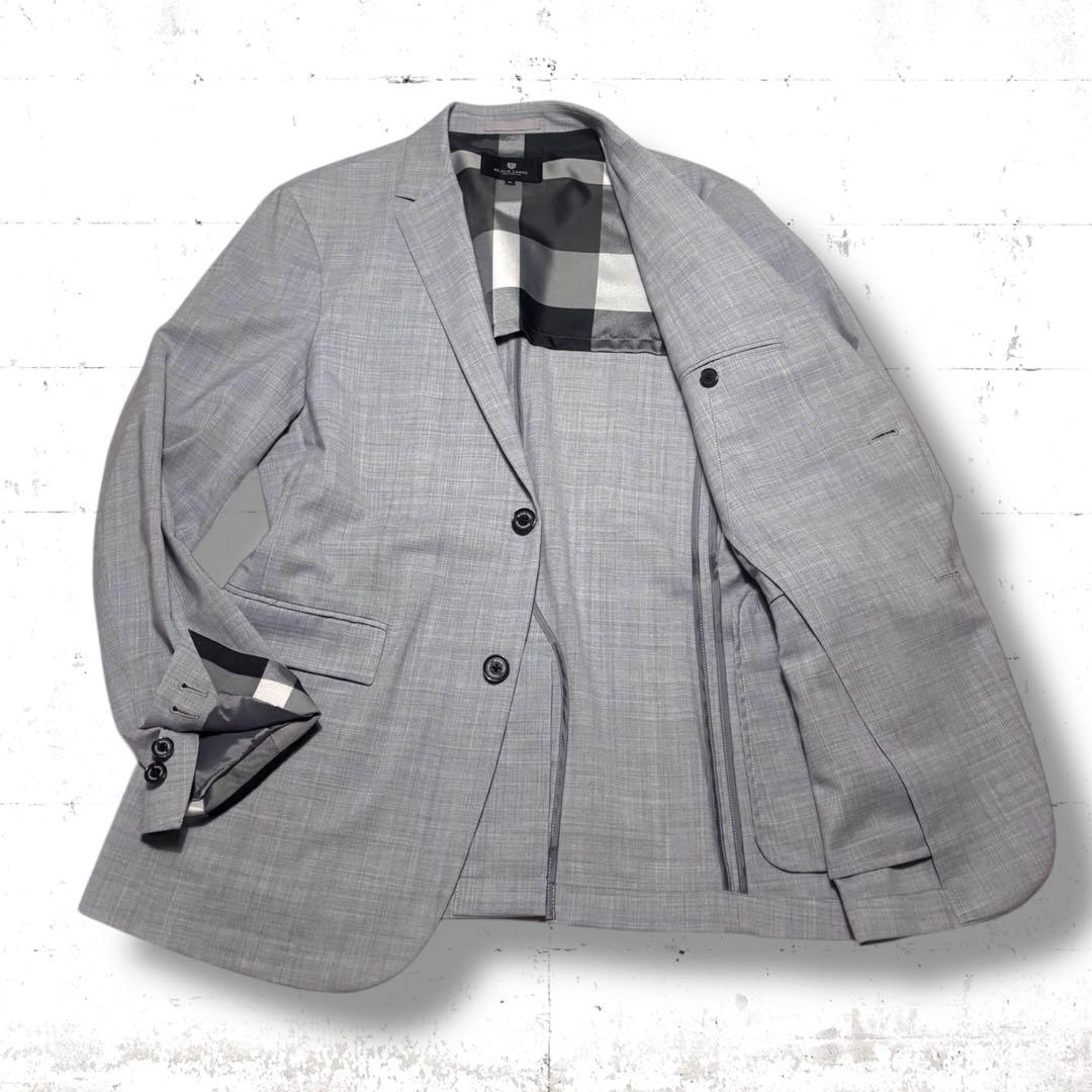 極美品　ブラックレーベルクレストブリッジ　 ウール　アンコン　ジャケット　2B