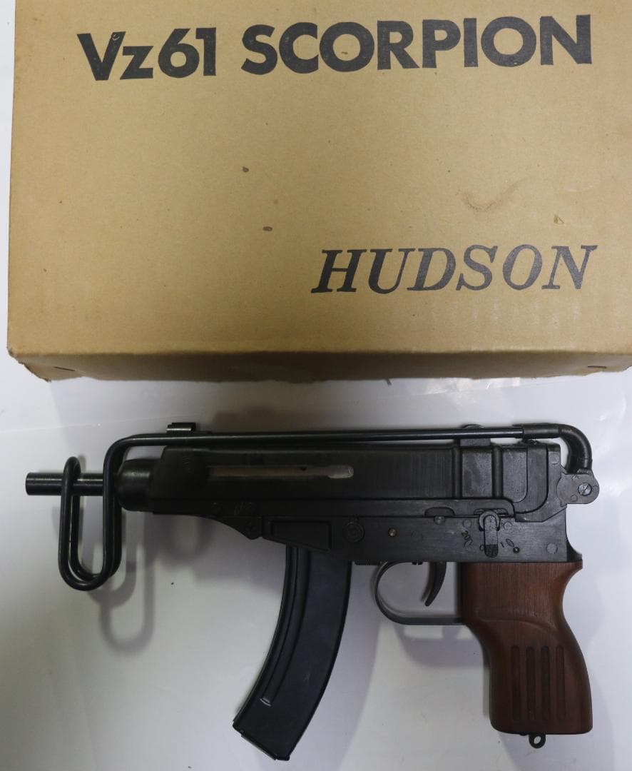 超希少ハドソン製モデルガン 　スコーピオンＶｚ６１　ＳＭＧ合法品　未発火