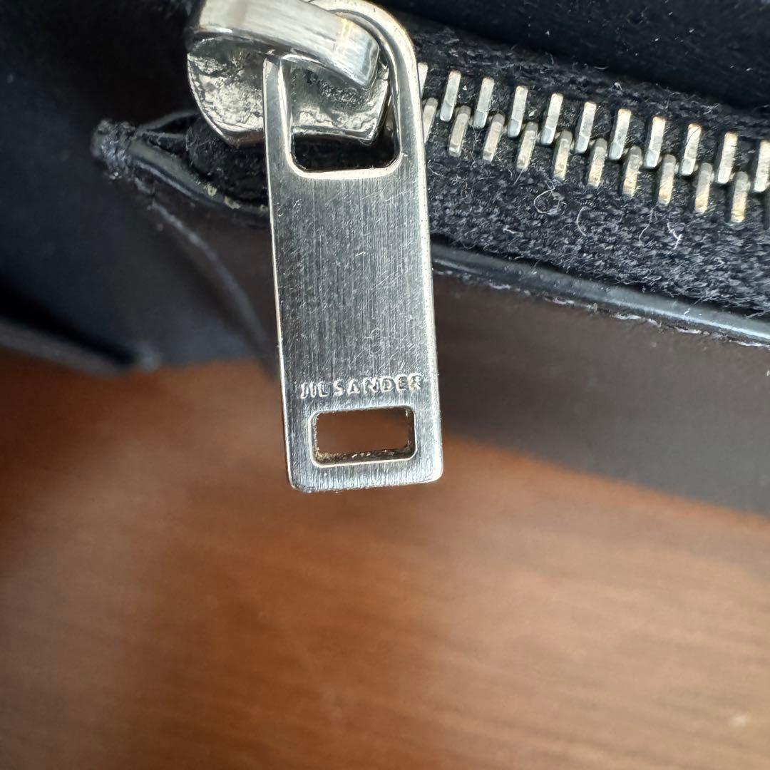 JIL SANDER ブラック 二つ折り財布