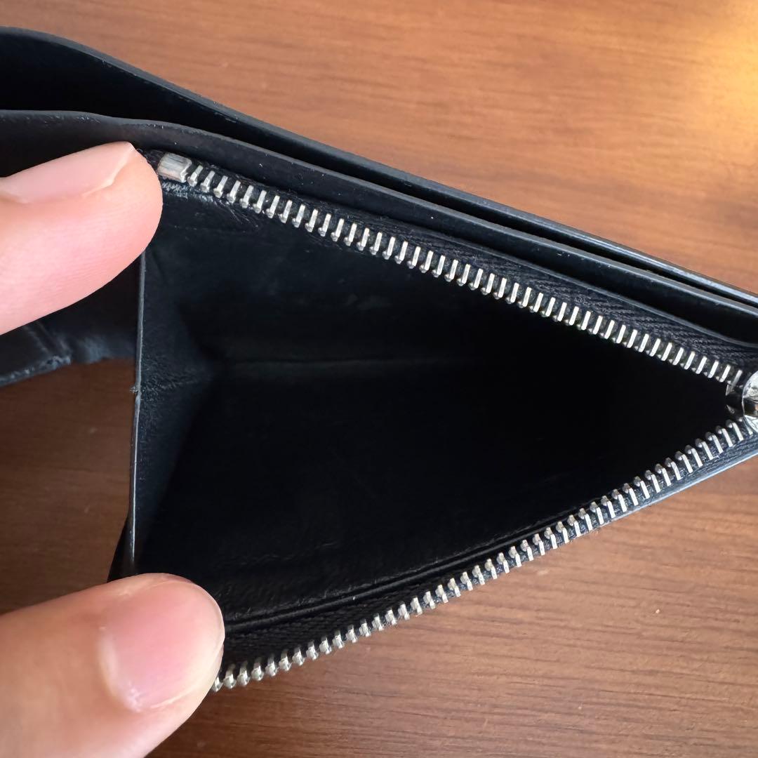 JIL SANDER ブラック 二つ折り財布