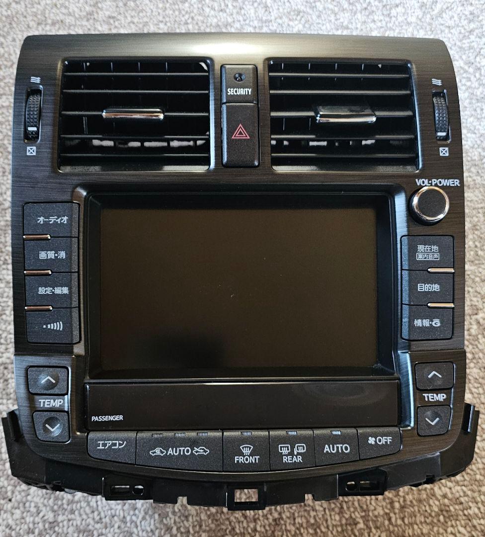 GWS204トヨタ クラウン アスリート 純正 マルチビジョン HDD ナビ