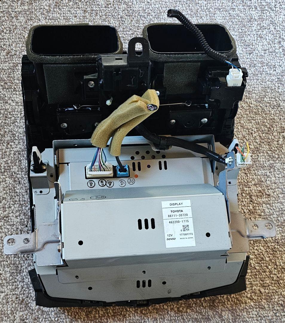 GWS204トヨタ クラウン アスリート 純正 マルチビジョン HDD ナビ