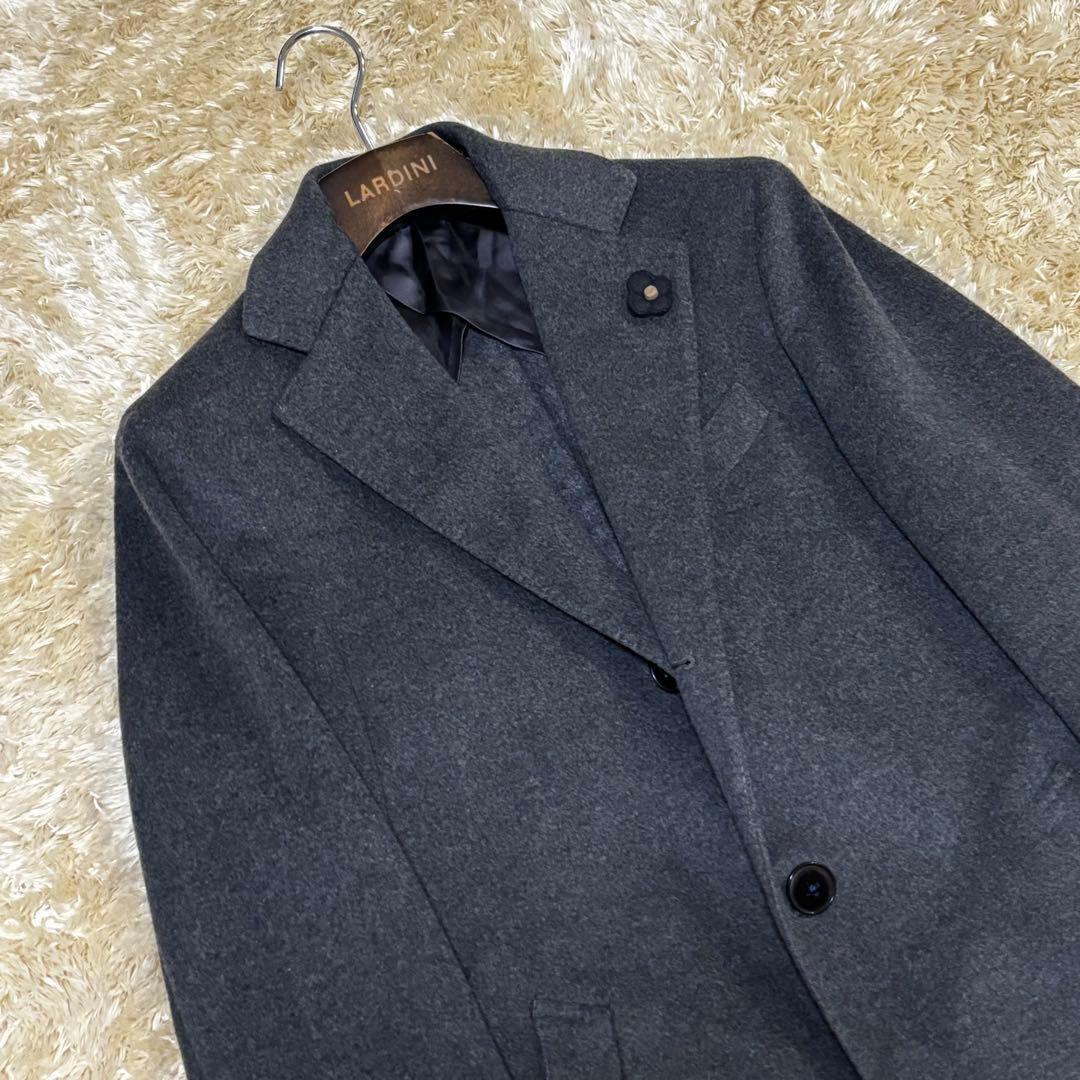 ラルディーニ ウールチェスターコート グレー 44