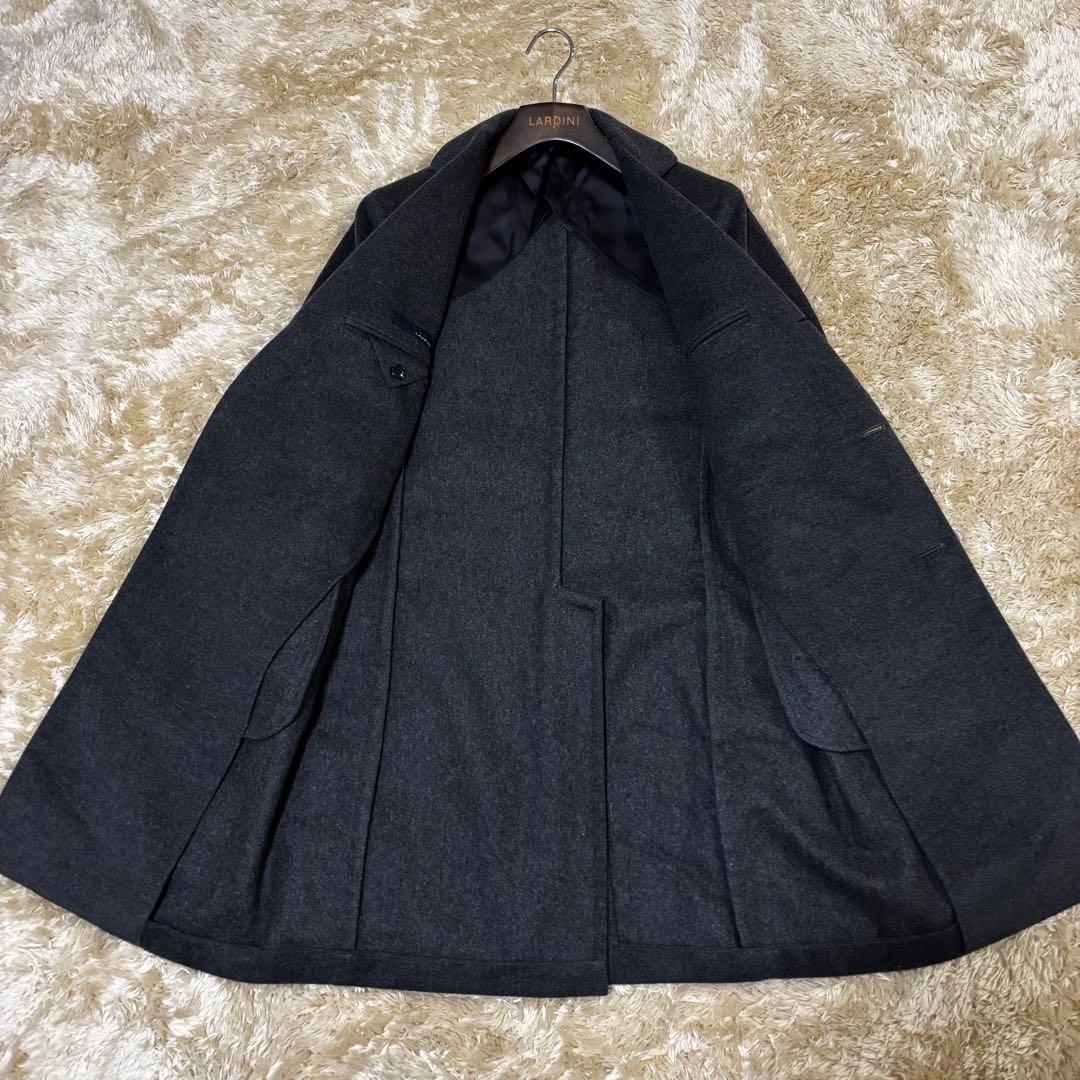 ラルディーニ ウールチェスターコート グレー 44