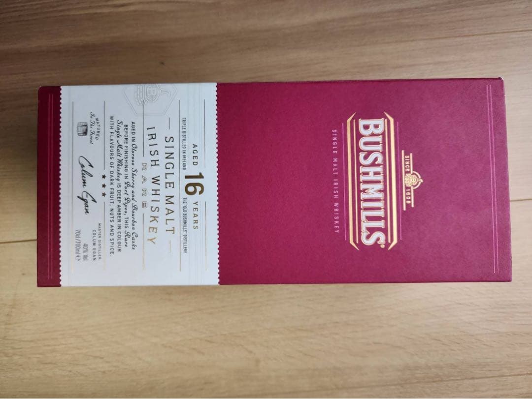 BUSHMILLS 16年 シングルモルトウイスキー ギフトボックス付き
