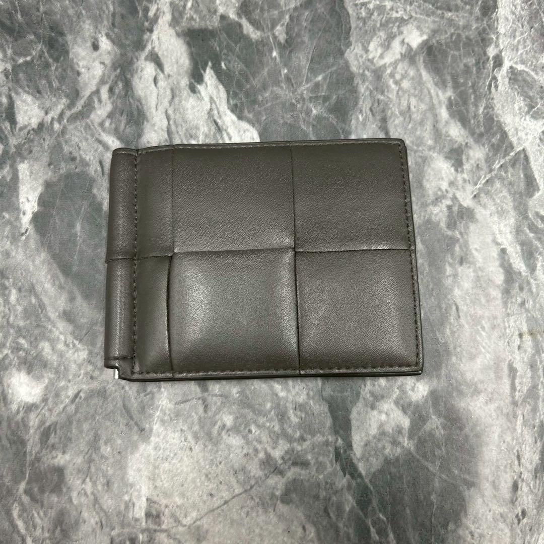 目ヂカラ ✨ボッテガヴェネタ　マネークリップ　バイカラー