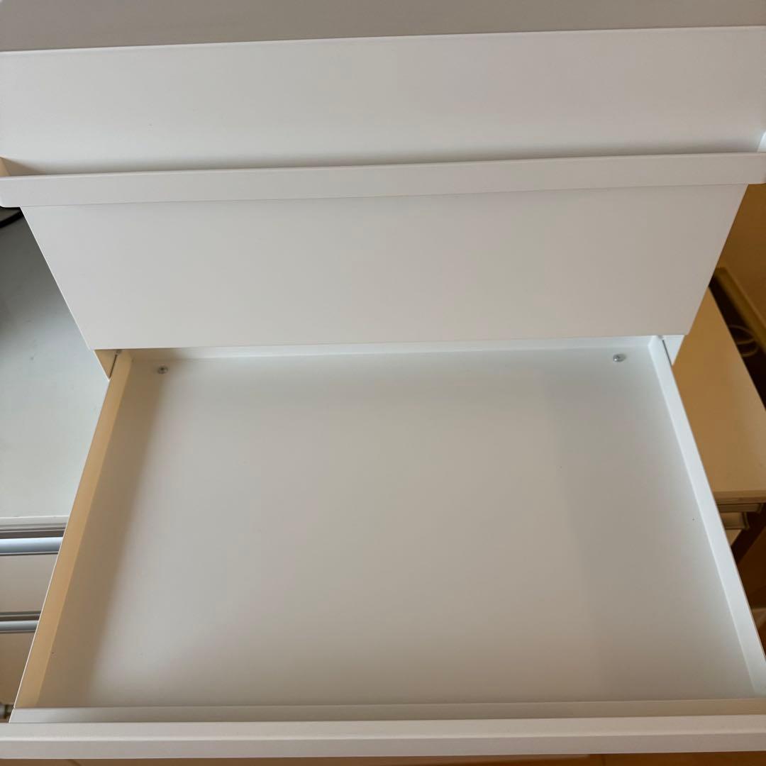 tower ブレッドケース タワー 引き出し型 2段　ホワイト　白