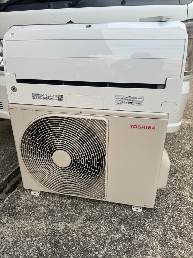 室外機込 2022年製 東芝 エアコン 大清快 14畳用 クーラー J402DT