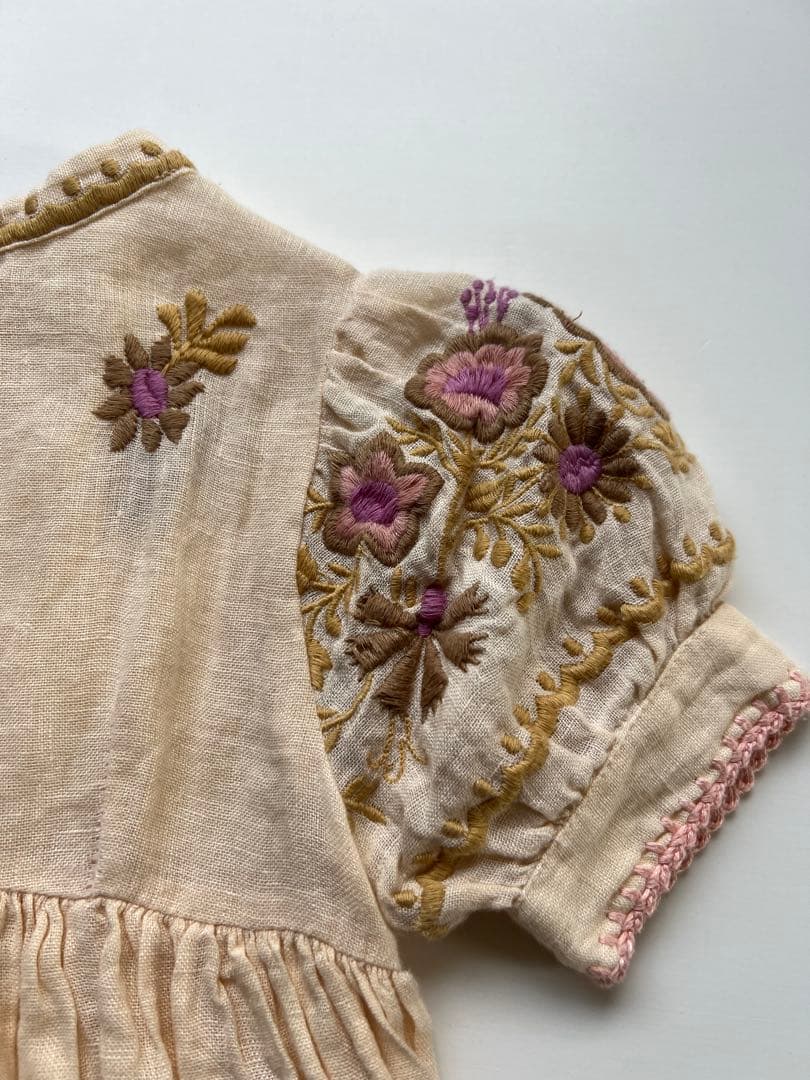 Apolina 刺繍　ワンピース　ドレス　3-5Y Mya Dress アポリナ