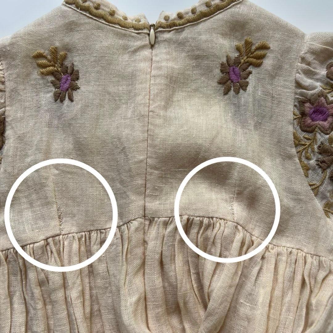 Apolina 刺繍　ワンピース　ドレス　3-5Y Mya Dress アポリナ