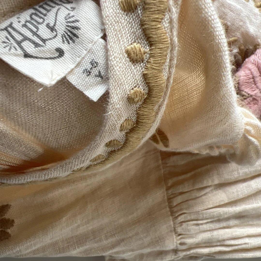 Apolina 刺繍　ワンピース　ドレス　3-5Y Mya Dress アポリナ