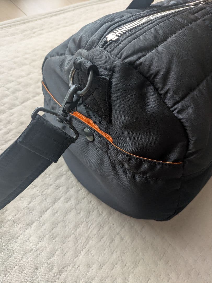 廃盤美品 PORTER ポータータンカー2way ボストンバッグ　黒ドラムバッグ