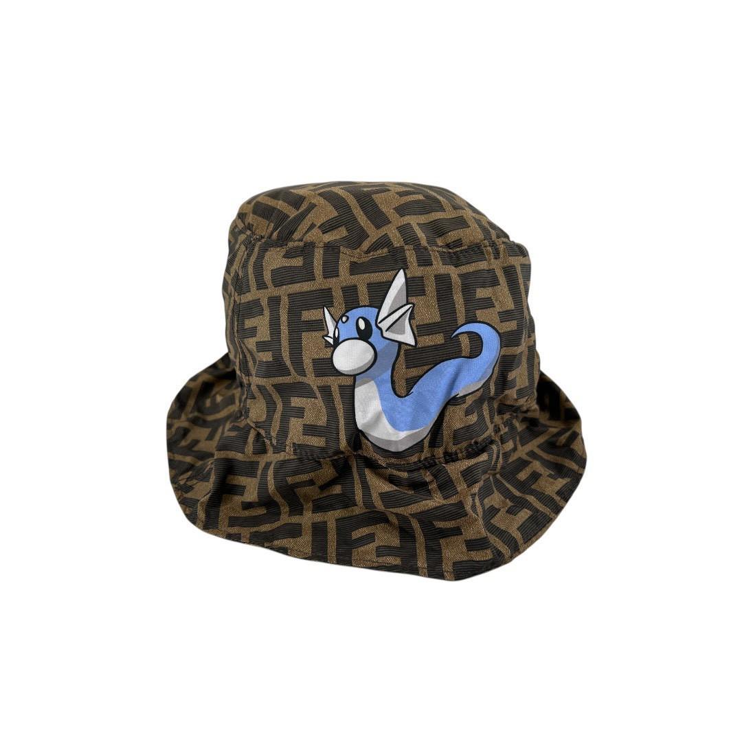 【未使用品】Fendi　ズッカ　ポケモン　ハット　ミニリュウ
