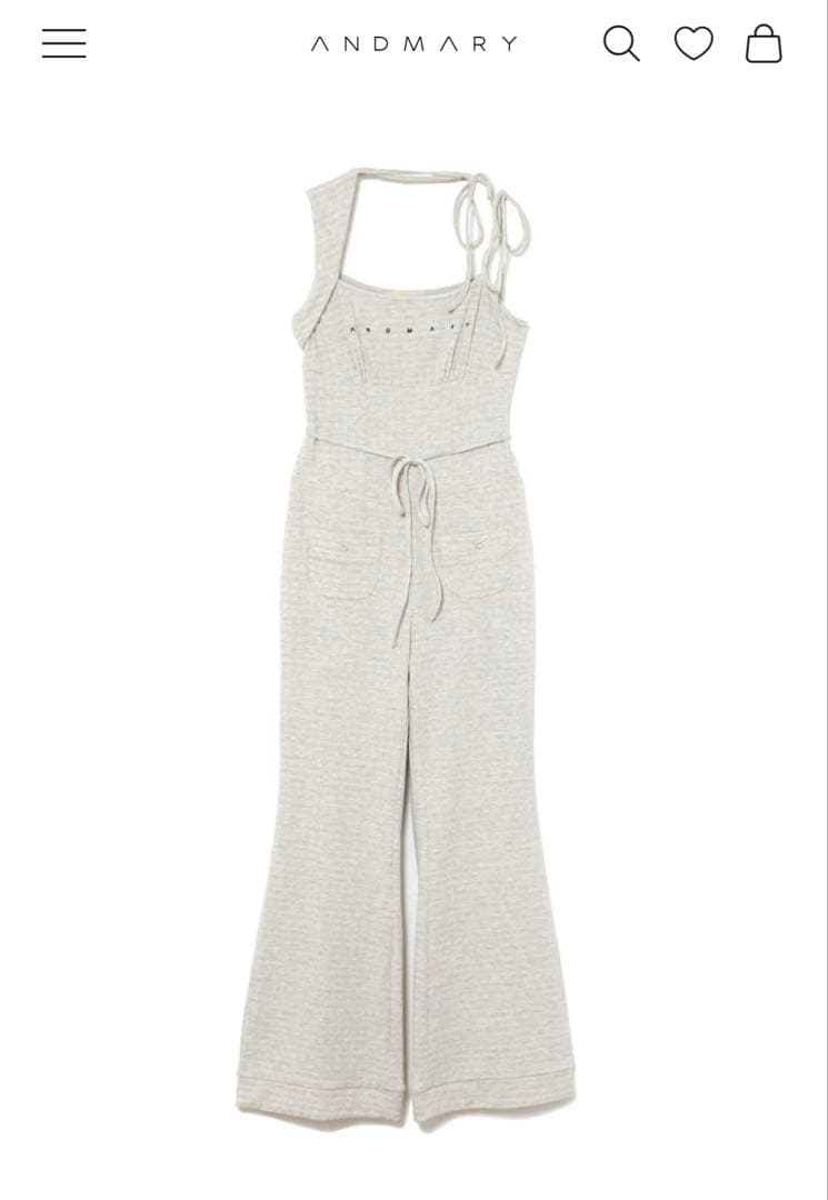 サロペット・オーバーオール・オールインワン andmary Ruru all in one