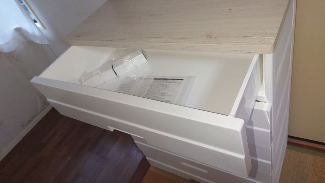 【Uru shop】【新品】ニトリ　フィッツプラスEZY 幅75cm 5段