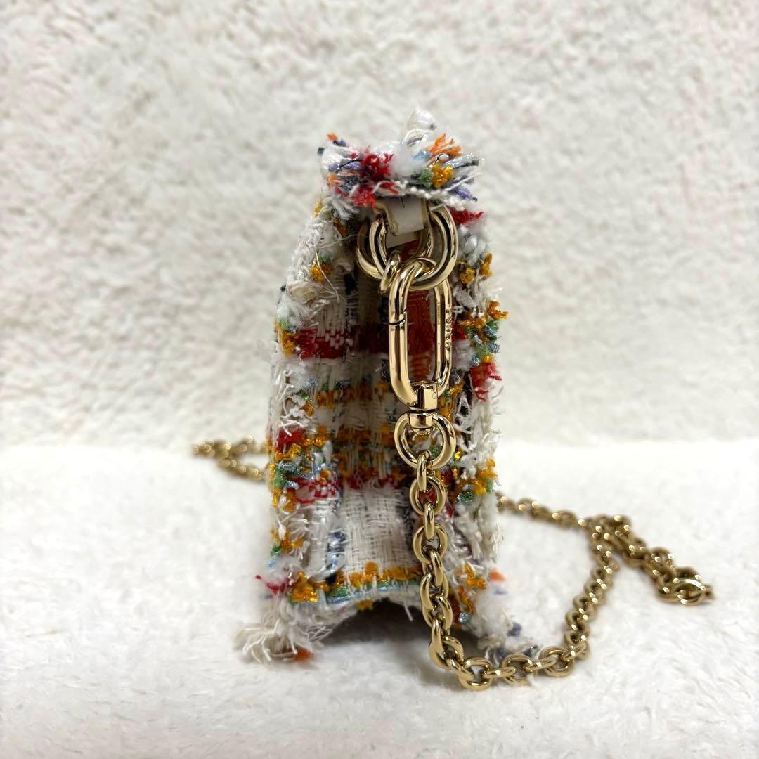 FURLA フルラ 1927 2way ミニ ツイードショルダーバッグ