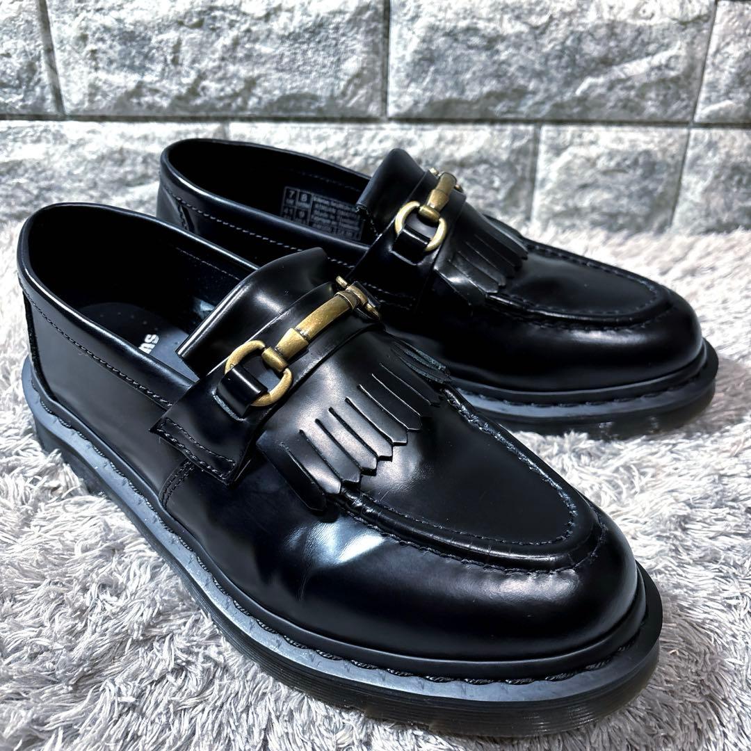 極美品❣️ドクターマーチン エイドリアン スナッフル ローファー フリンジ 箱付属