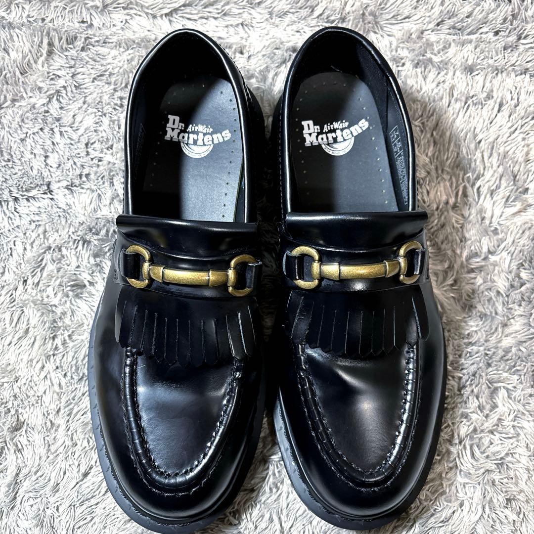 極美品❣️ドクターマーチン エイドリアン スナッフル ローファー フリンジ 箱付属