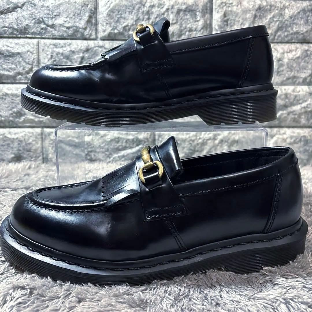 極美品❣️ドクターマーチン エイドリアン スナッフル ローファー フリンジ 箱付属