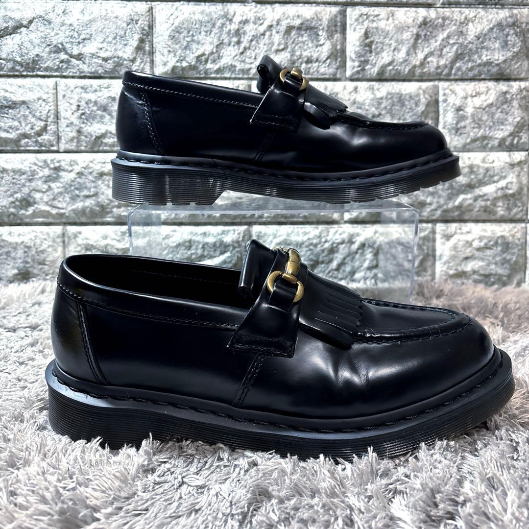 極美品❣️ドクターマーチン エイドリアン スナッフル ローファー フリンジ 箱付属