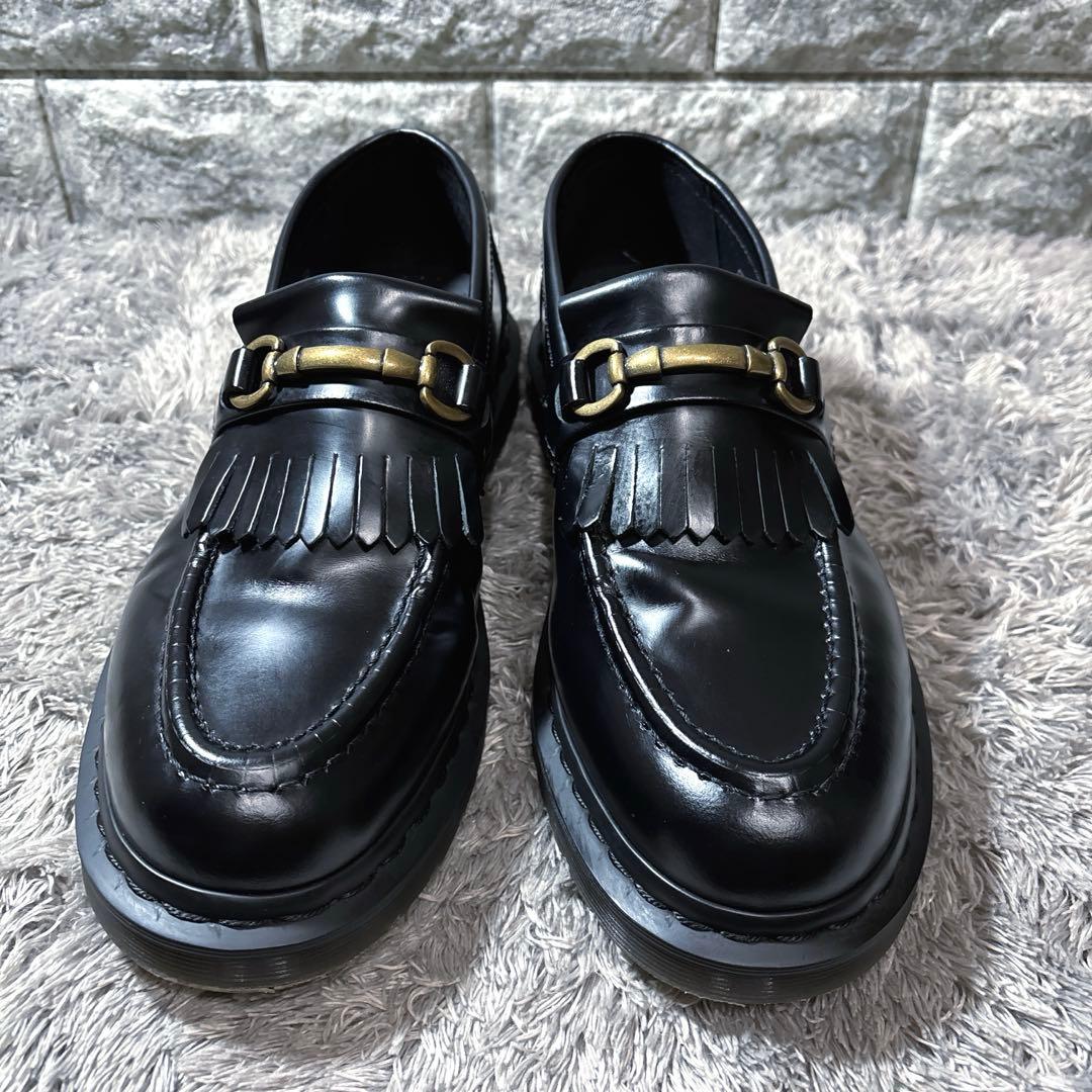 極美品❣️ドクターマーチン エイドリアン スナッフル ローファー フリンジ 箱付属