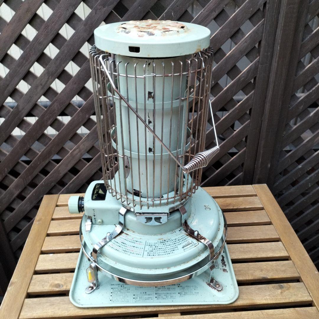 アラジンメンテナンス済。純正芯交換済。取り扱い説明書。グリーン２