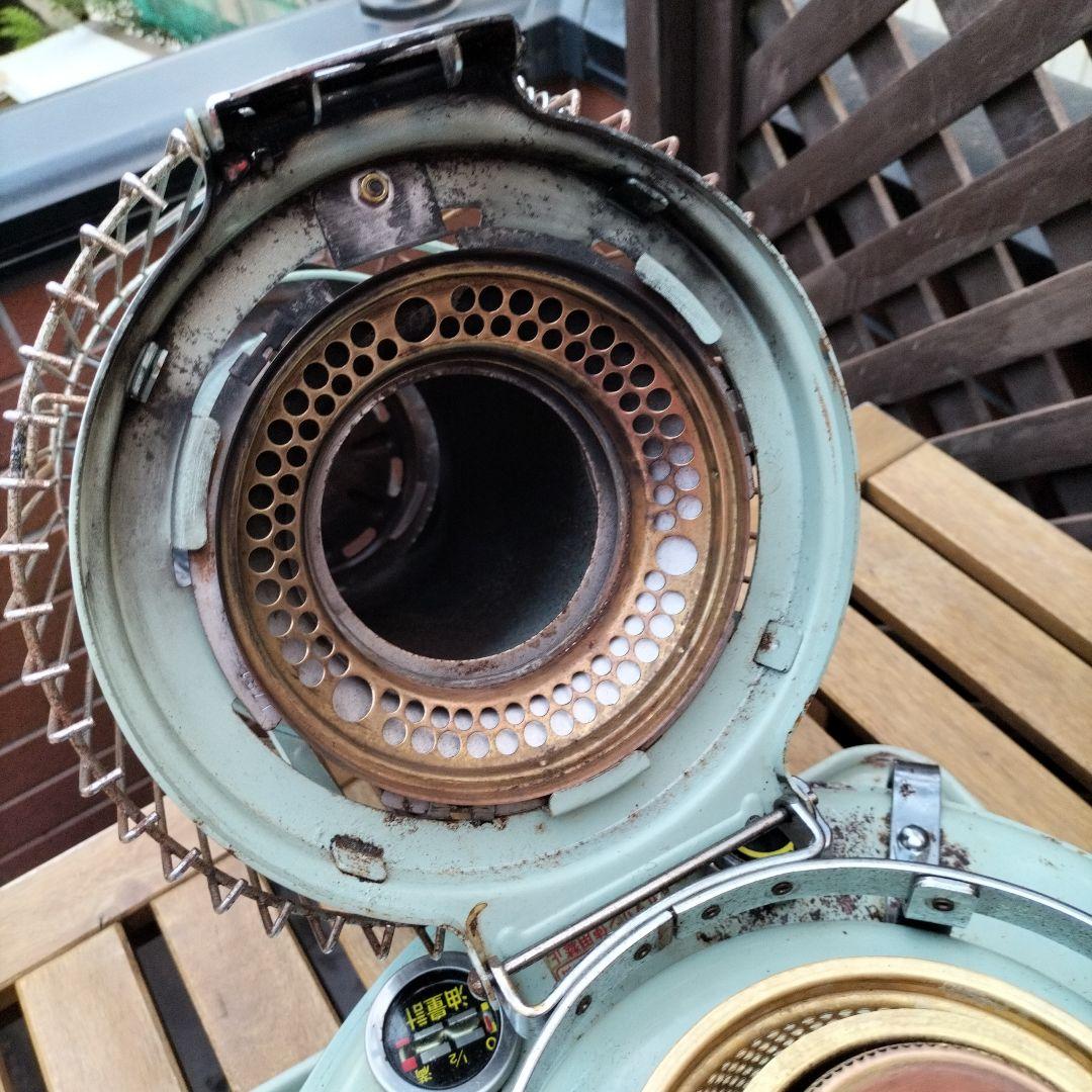 アラジンメンテナンス済。純正芯交換済。取り扱い説明書。グリーン２