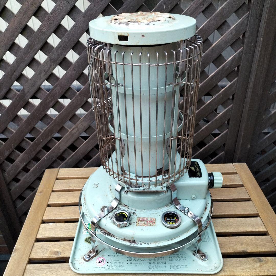 アラジンメンテナンス済。純正芯交換済。取り扱い説明書。グリーン２