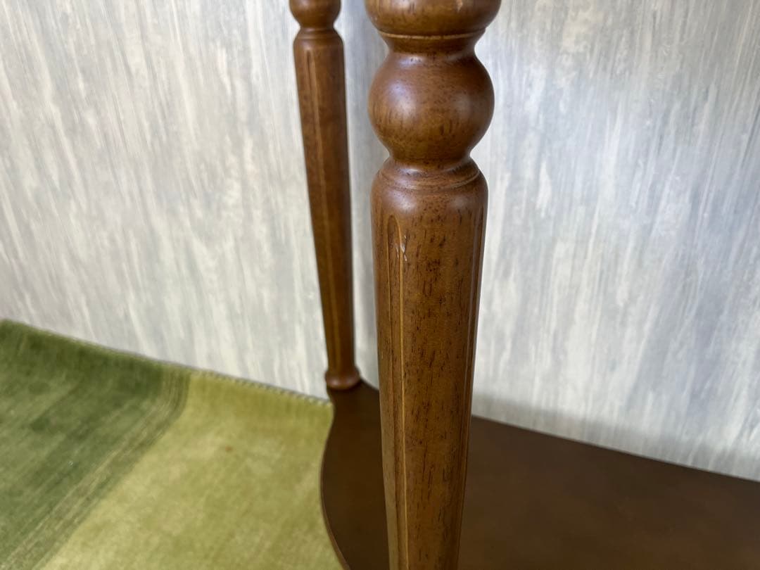 【Yuta】木製コンソールテーブル 引き出し付き