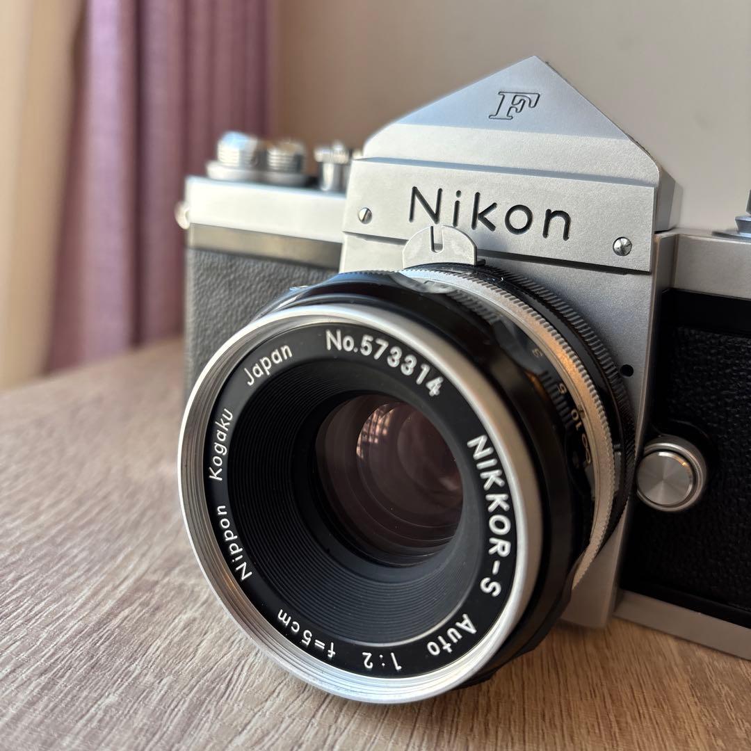 Nikon F 一眼レフカメラ Nikkor-S 50mm f/2