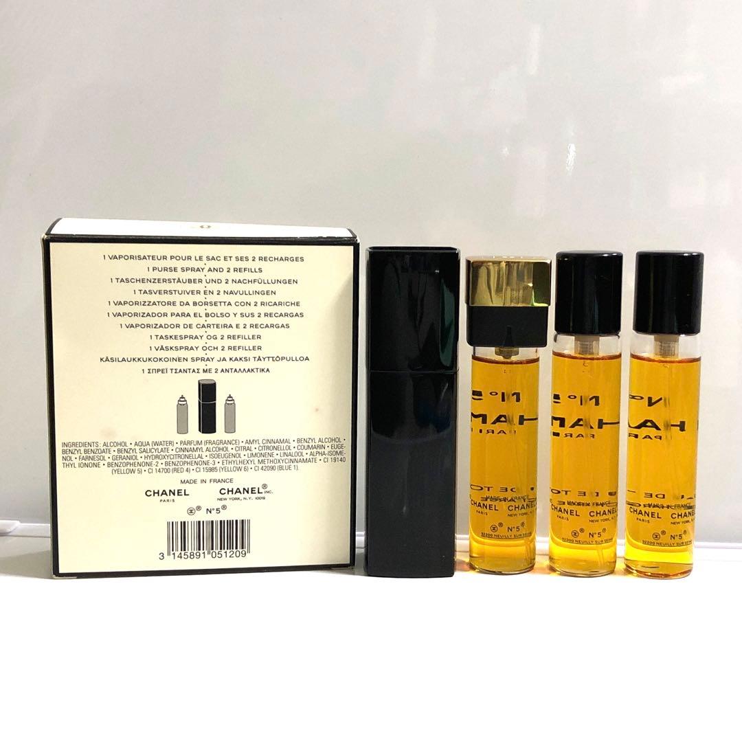シャネル N°5 パース スプレイ 20ml x3 オードゥ トワレット