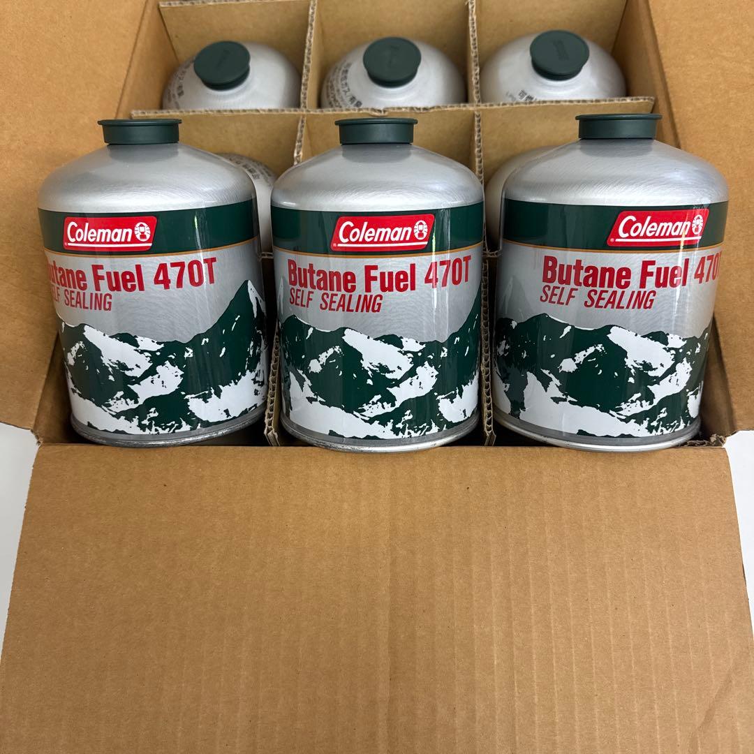 Coleman Butane Fuel 470T 12缶セット