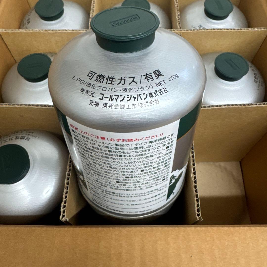 Coleman Butane Fuel 470T 12缶セット