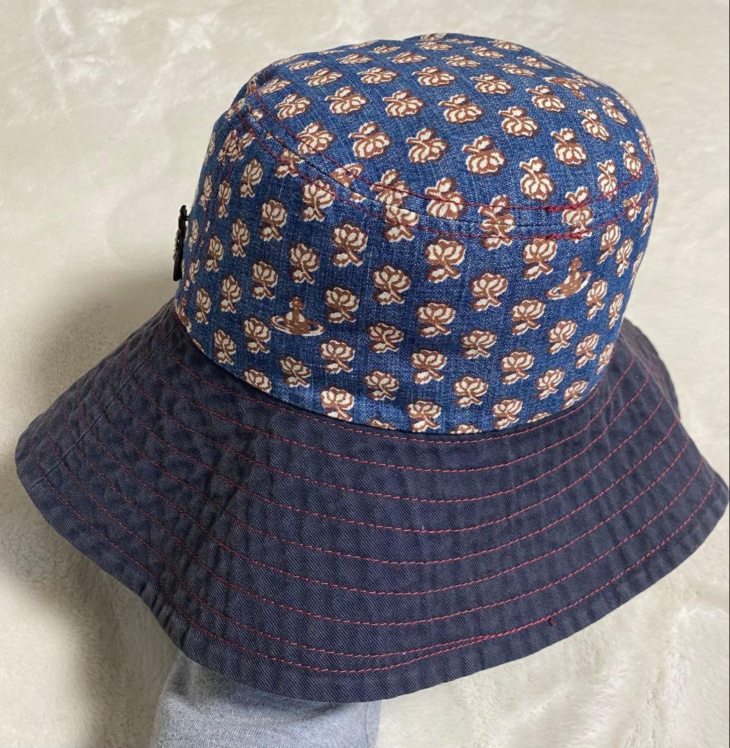ヴィヴィアンウエストウッド　バケットハット　デニム　キャップ　正規店購入
