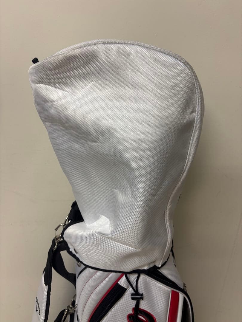 Callaway キャディバッグ ホワイト/レッド/ブラック