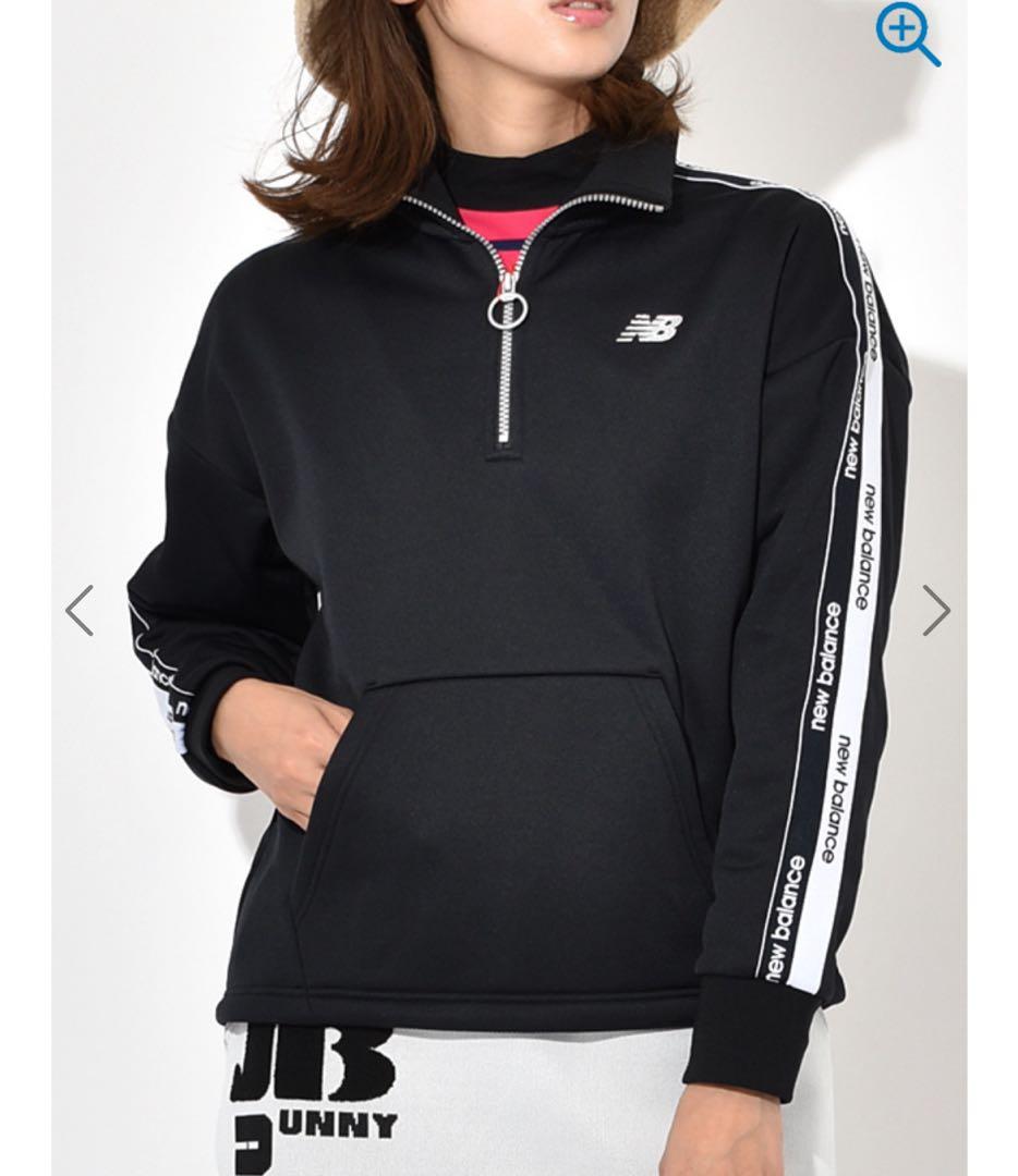 新品　ニューバランスゴルフ　スウェット　ハーフジップ　プルオーバー　裏起毛　1