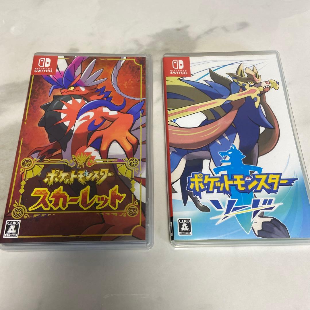 ♪ Nintendo Switch ポケットモンスターソード、スカーレットセット