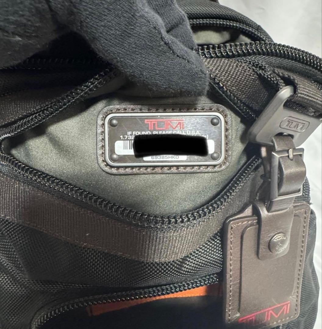 【極美品】TUMI Alpha Bravo ビジネスリュック　ブラック
