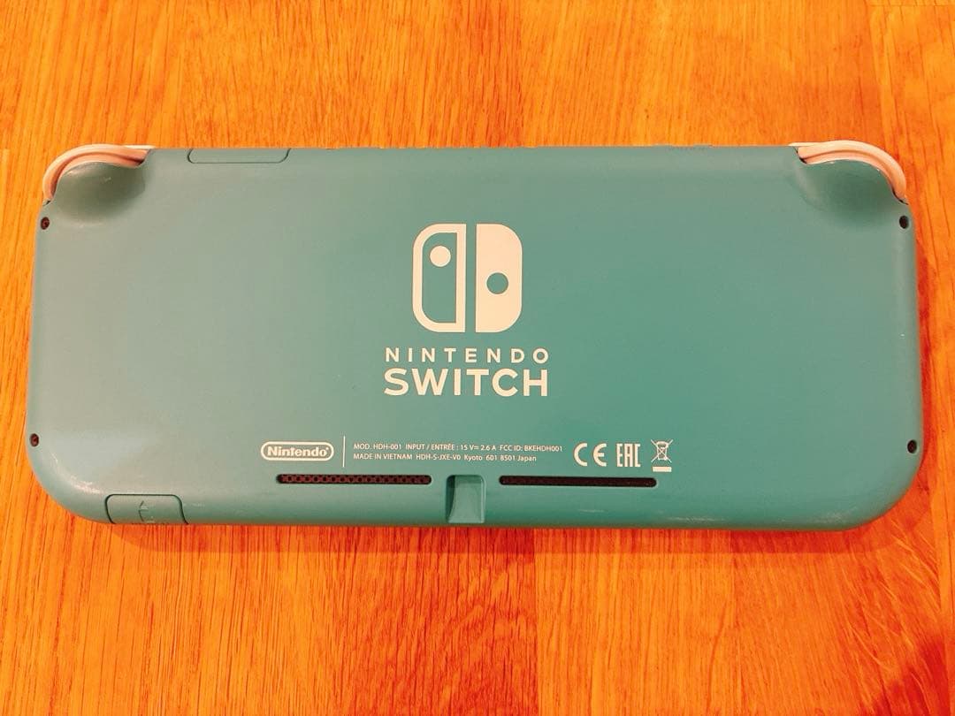 【美品】Nintendo Switch Lite ターコイズ 公式ケース付き